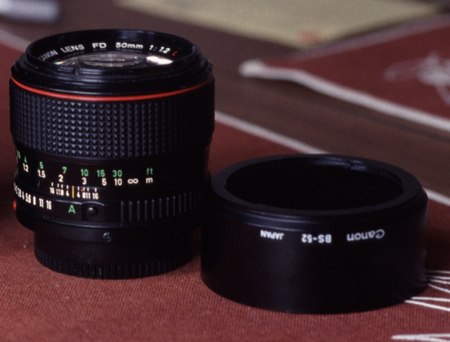 Canon 50mm f/1.2L