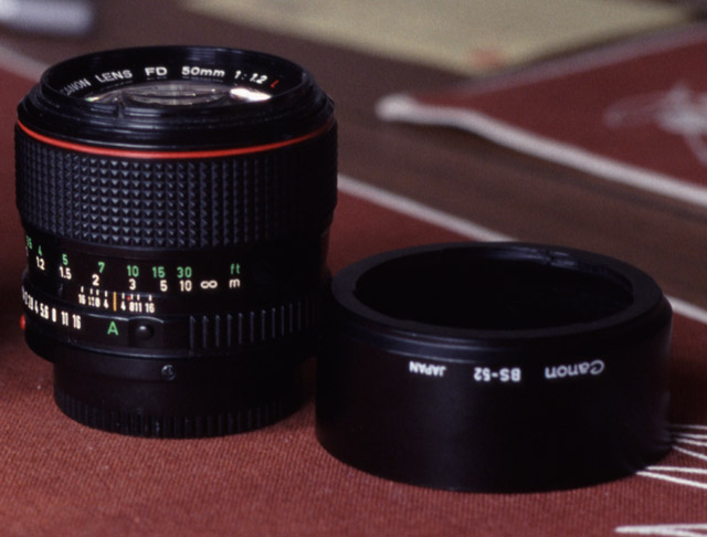 Canon F-1 FD50mm 1:2